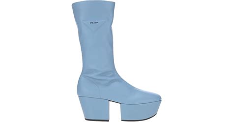 prada blue shoes calf|Prada online shopping usa.